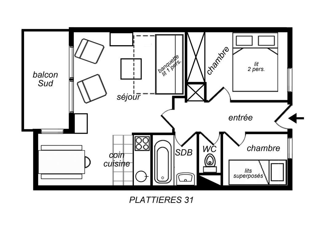 Residence Plattieres Meribel Exterior photo